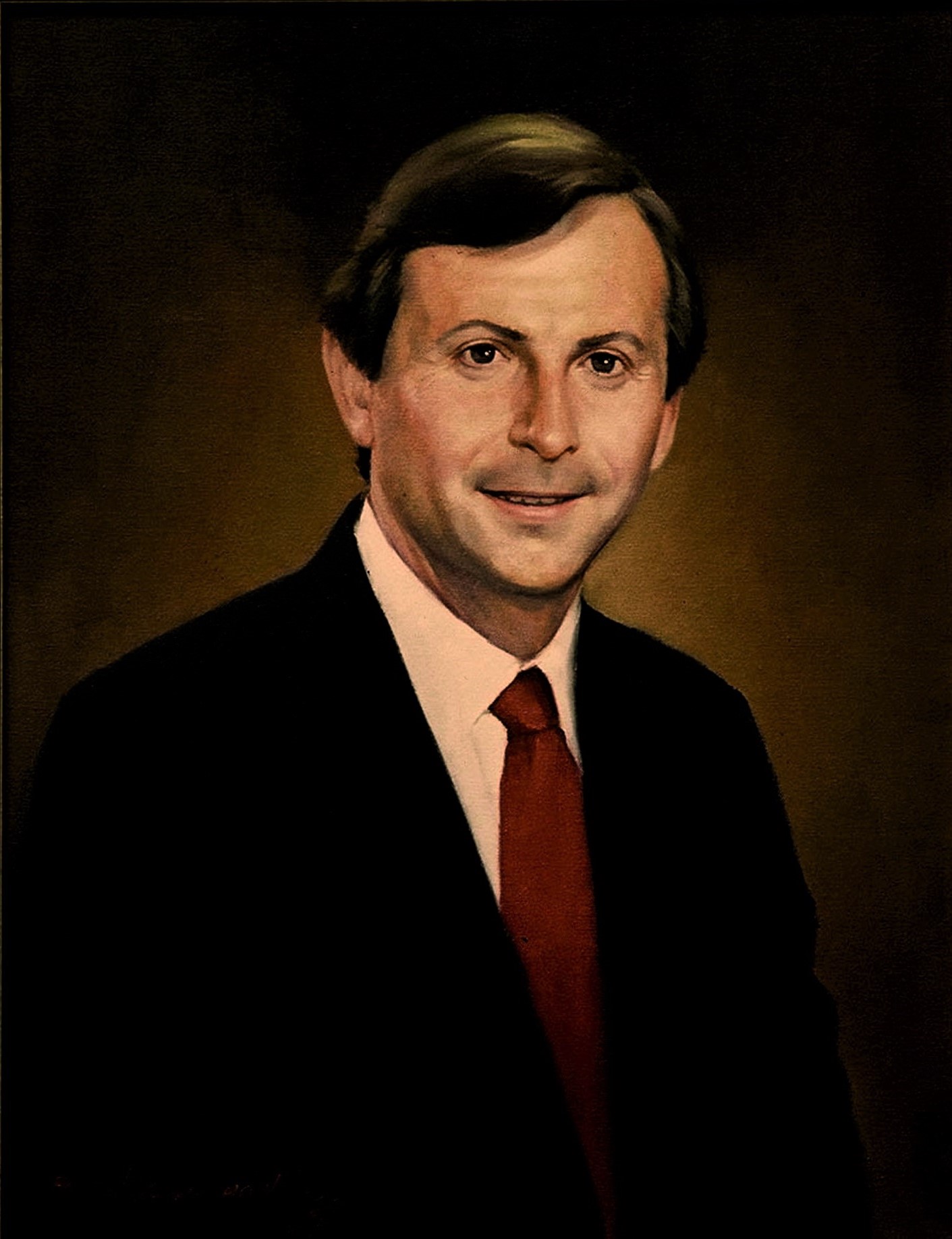 Senator. Jan Michael Long – Oil on Canvas 30 X 22 (1995)